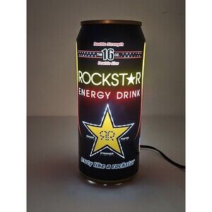 Rock Star Energy Drink Party Like A Rock Star Table Light